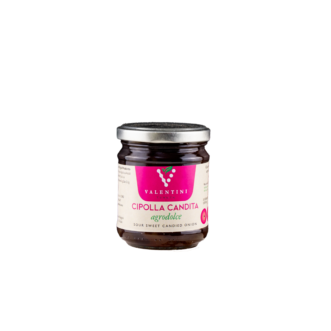 Cipolla Candita agrodolce - Tenuta Valentini Vasetto di Cipolla Candita agrodolce - Tenuta Valentini
