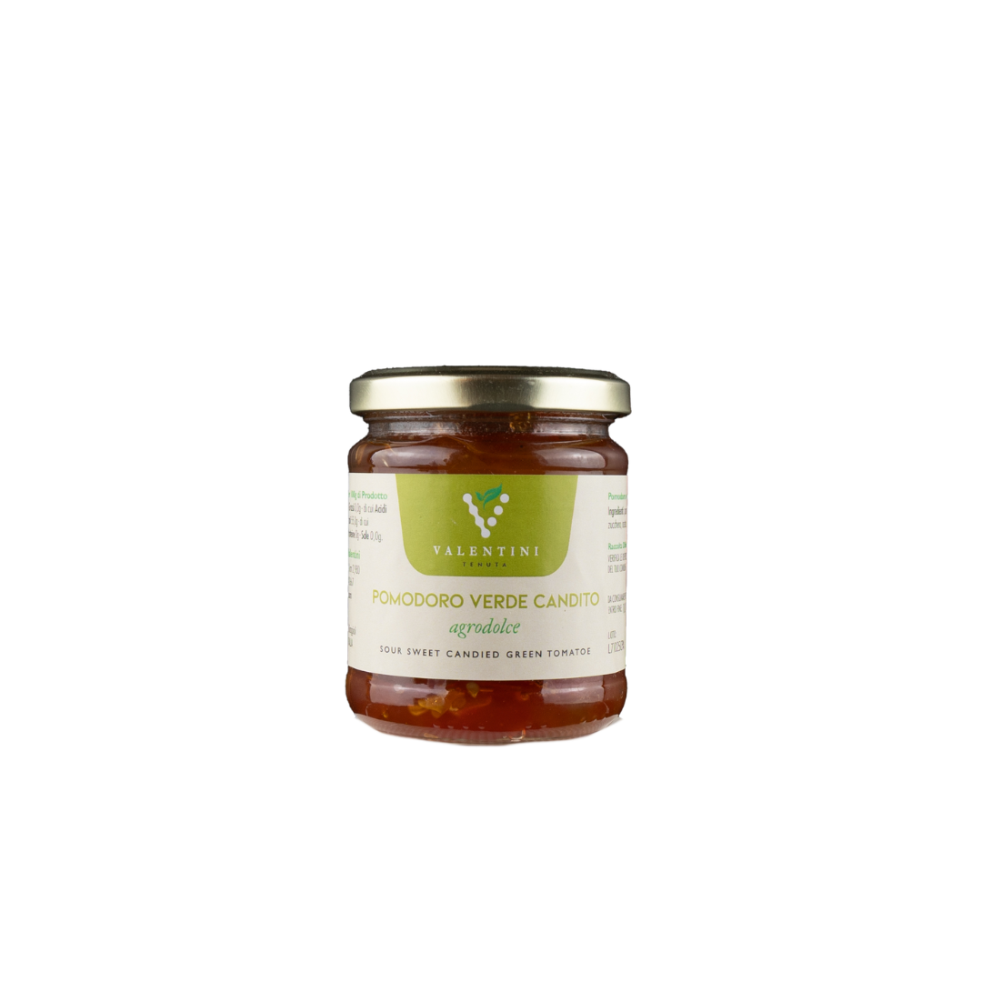 Vasetto di Pomodoro Verde Candito agrodolce - Tenuta Valentini